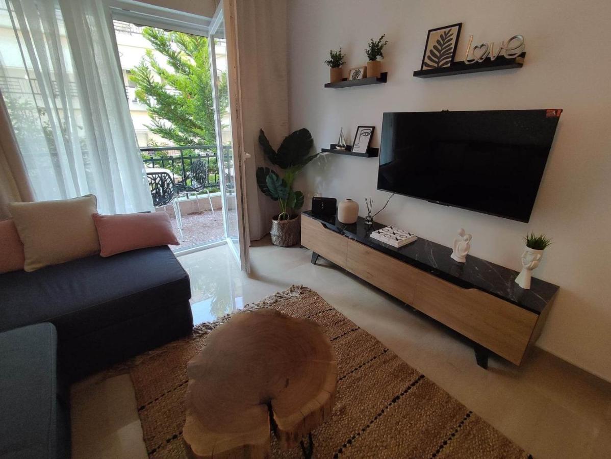 Haris Modern Apt. Near The Sea Tesalonika Bagian luar foto